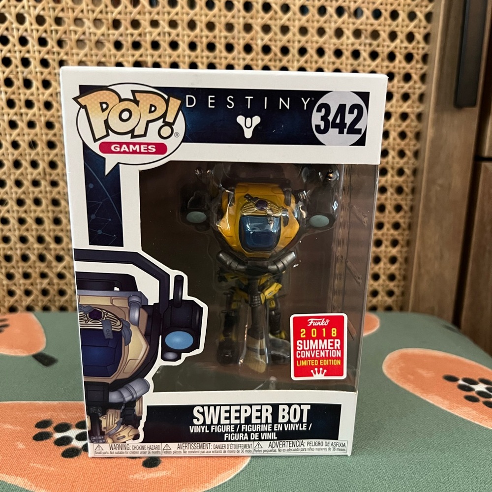 Funko Pop! Games Destiny Sweeper Bot Figure Summer Convention Exclusive